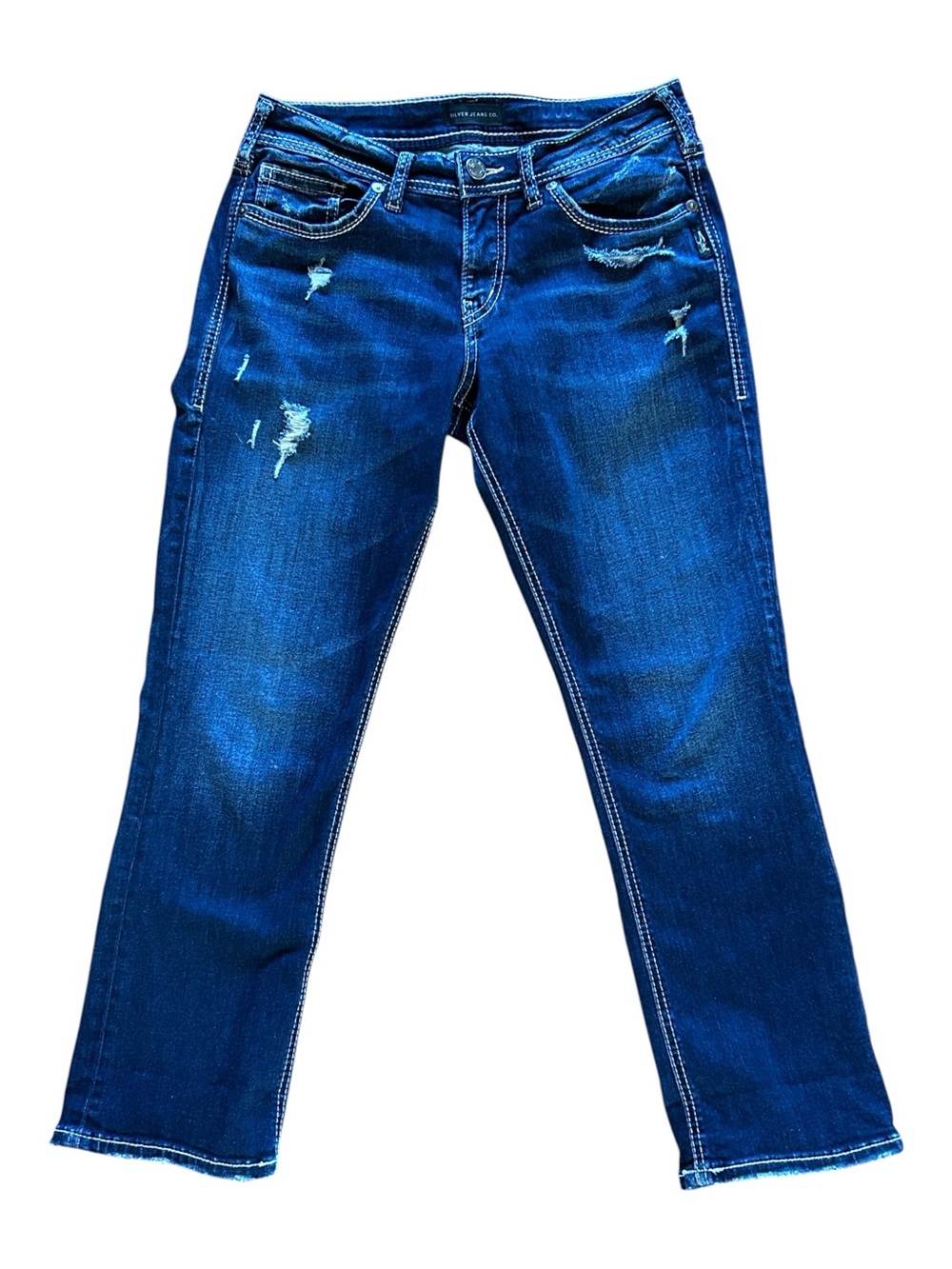 Silver Suki Capris
